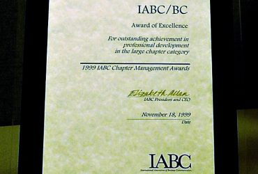IABC BC Management Award of Excellence